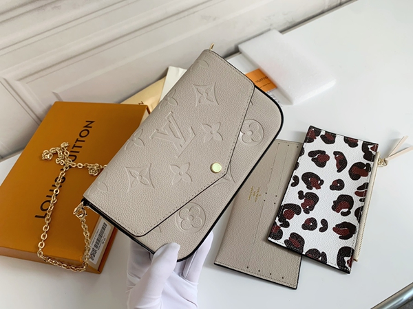 LVコピーウォレット素材ディテール